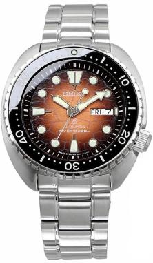 Seiko SRPH55J Prospex Brown King Turtle Shell U.S. Special Edition Oceanic Society watch
