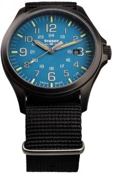  Traser P67 Officer Pro GunMetal SkyBlue 108647 watch