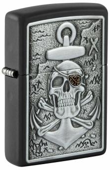  Zippo Skull Anchor Emblem 48122 lighter