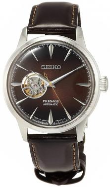  Seiko SSA407J1 Presage Automatic Open Heart Cocktail Time watch