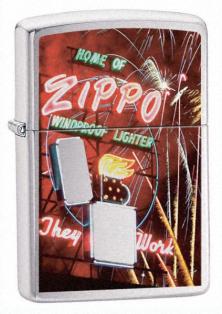 Zippo Neon Sign 21394 lighter
