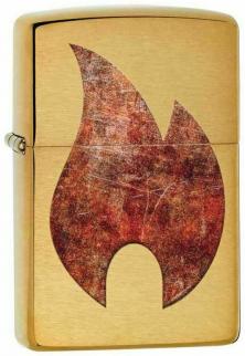  Zippo Rusty Flame Design 29878 lighter