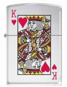 Zippo King of Hearts 7555 lighter