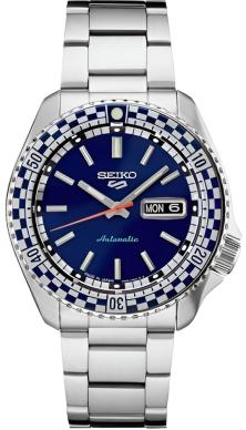  Seiko SRPK65J1 5 Sports Automatic Checker Flag Special Edition watch