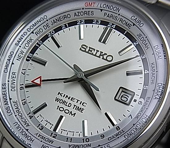 Seiko kinetic gmt world timer sun067p1 cheap