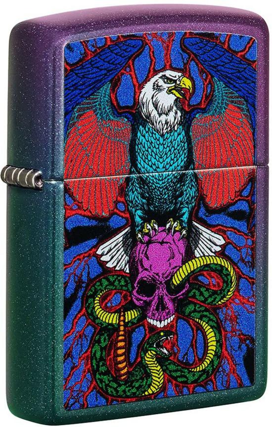  Zippo Eagle Snake Sword Design 49600 lighter