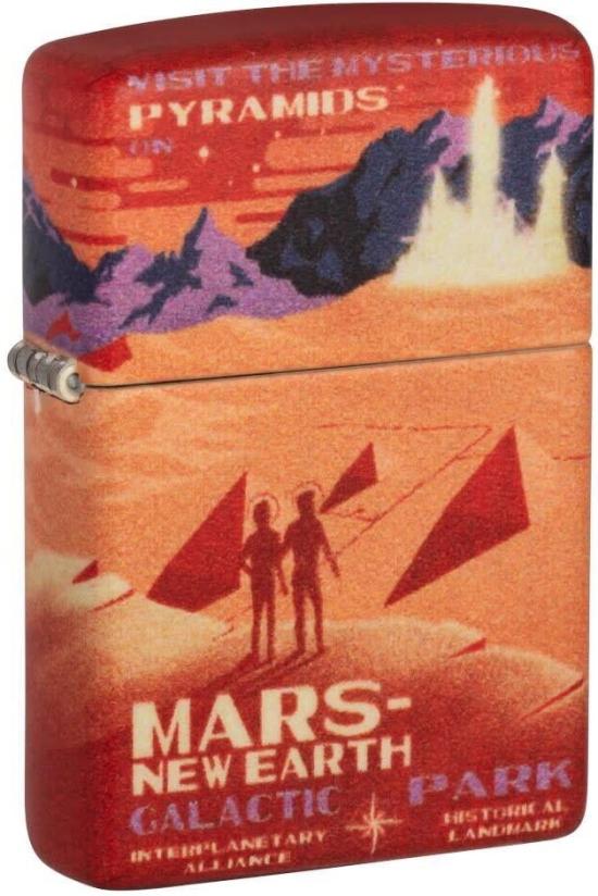  Zippo Mars New Earth 540 Color 49634 lighter