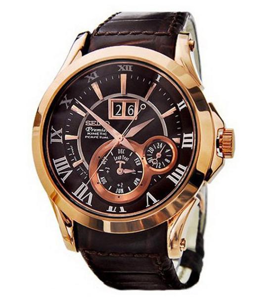 Seiko SNP038P1 Premier Kinetic Perpetual watch