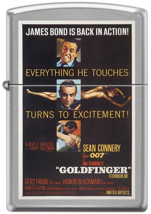 Zippo 6271 James Bond Goldfinger lighter