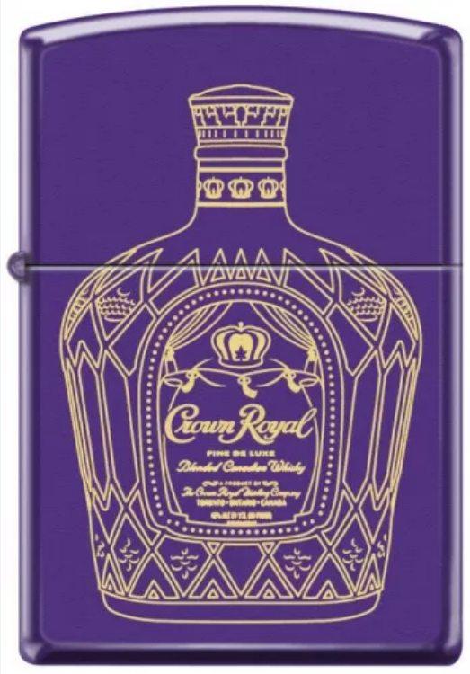  Zippo Crown Royal Whiskey 3376 lighter
