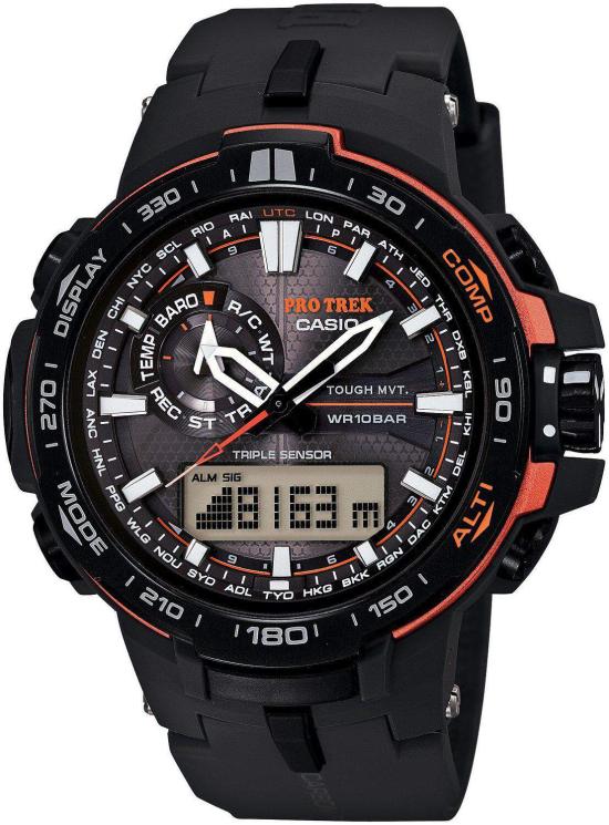  Casio Pro Trek PRW-6000Y-1 Radio Controlled watch