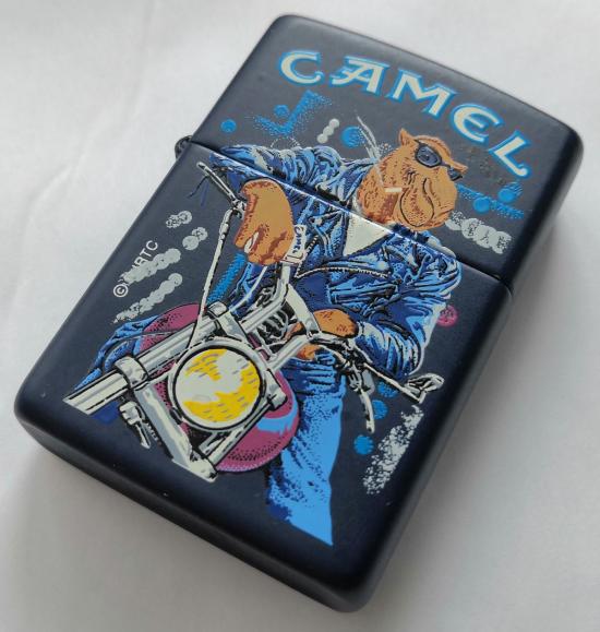 Zippo Camel Joe Motorcycle Blue lighter