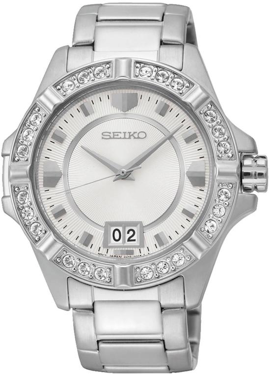 Seiko Lord SUR809P1 Swarovski watch