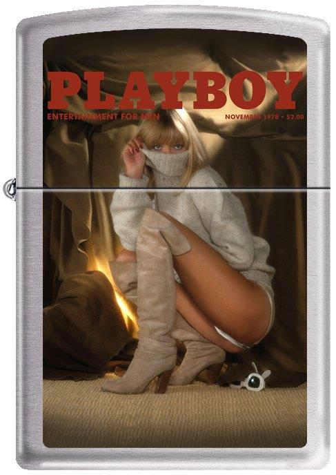Zippo Playboy Cover 1978 November 1190 lighter