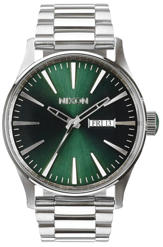  Nixon Sentry SS Green Sunray A356 1696 watch