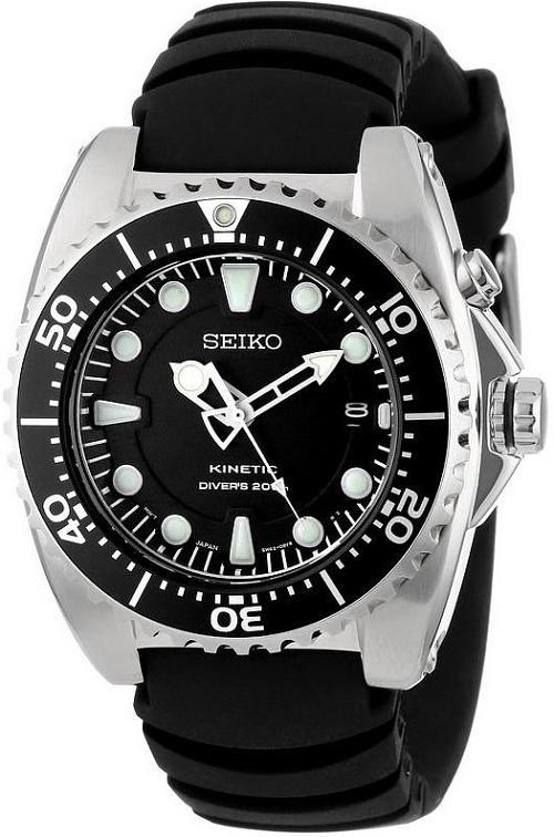 Seiko SKA371P2 Kinetic Diver watch