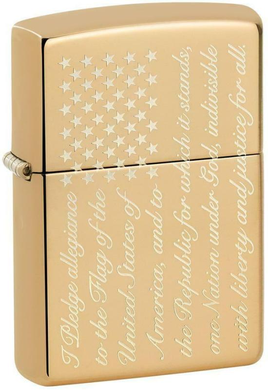  Zippo Pledge of Allegiance 49585 lighter