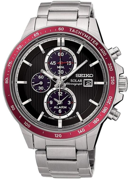 Seiko SSC433P1 Solar Chrono watch