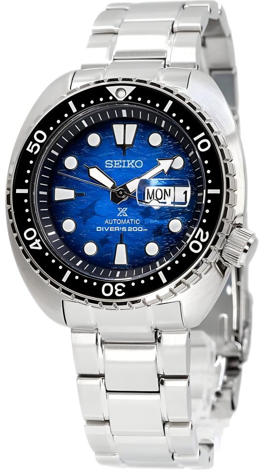  Seiko SRPE39K1 Save The Ocean Turtle Manta Ray King Turtle watch