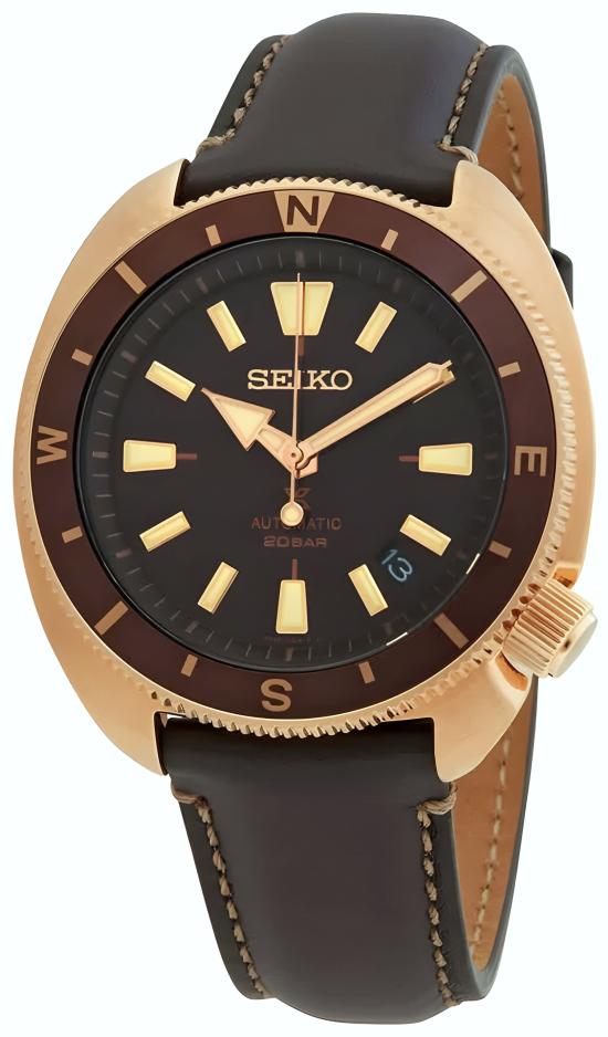  Seiko SRPG18K1 Prospex Tortoise Land Edition watch