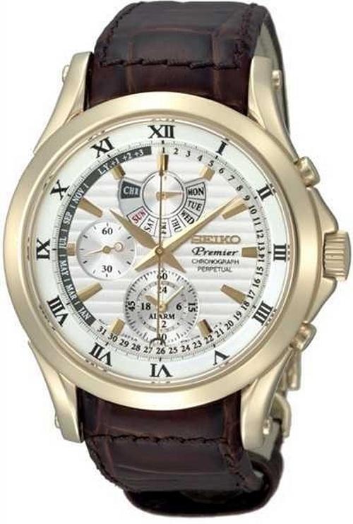 Seiko SPC054P1 Premier Chronograph Perpetual Calendar watch