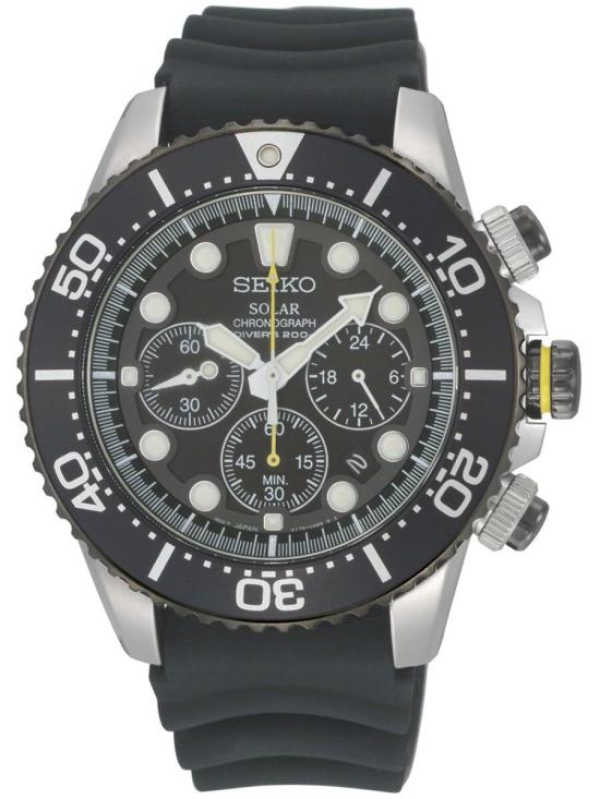 Seiko Solar SSC021P1 Chrono watch