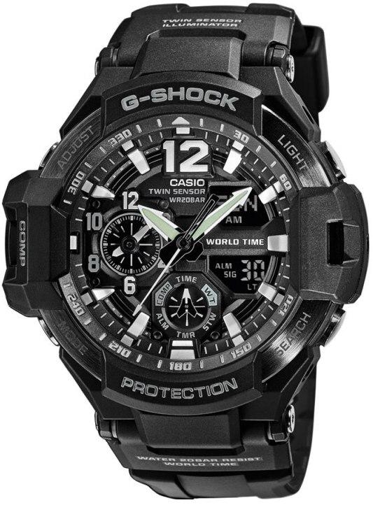  Casio G-Shock GA-1100-1A Gravity Master watch