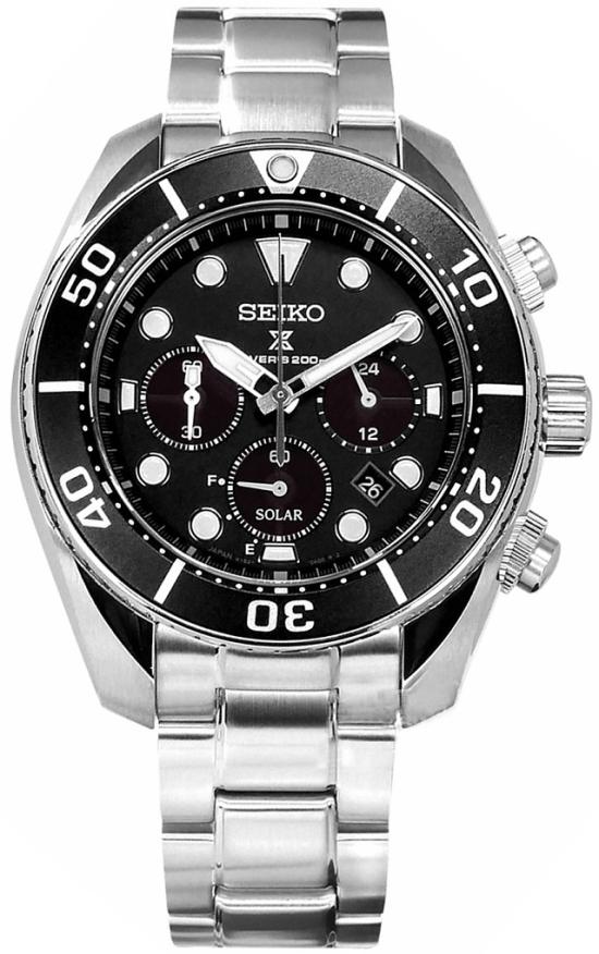  Seiko SSC757J1 Prospex Solar Chronograph watch