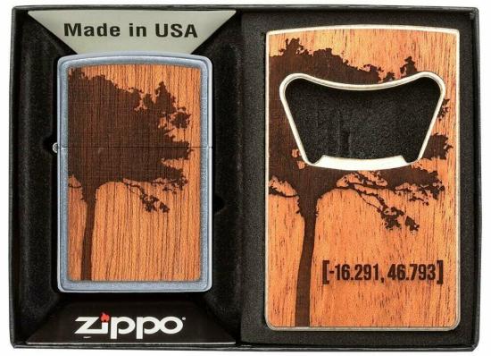  Zippo Woodchuck and Bottle Opener 49066 lighter