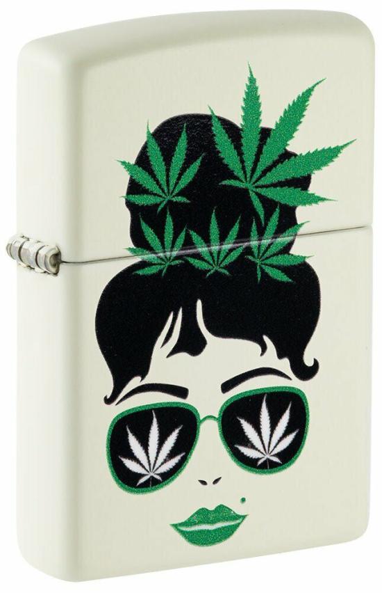  Zippo Cannabis Sunglasses Glows in the Dark 49837 lighter