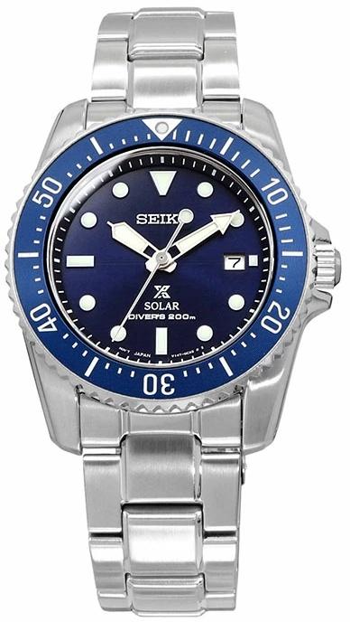  Seiko SNE585P1 Prospex Compact Solar Scuba Diver watch