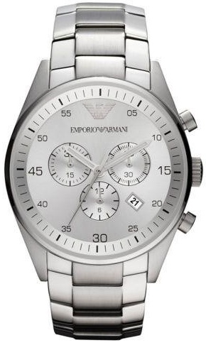 Emporio armani classic chronograph watch top